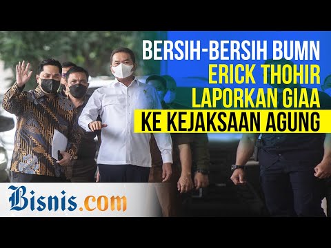 Erick Lapor Kejaksaan Agung Soal Korupsi Garuda Indonesia (GIAA)