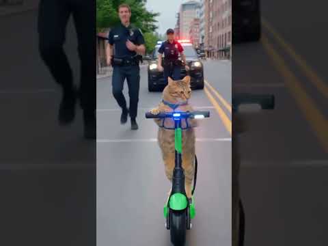 This cat is unstoppable #cat #funnycat #funny