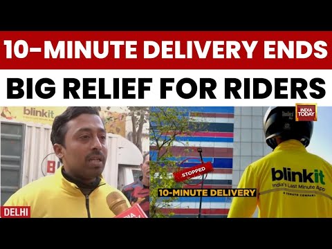 Blinkit, Zepto To Drop 10-Minute Delivery Claims After Mansukh Mandaviya's Intervention |Gig Workers