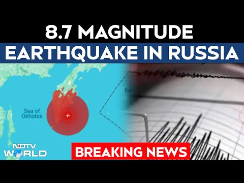 Russia Earthquake Today LIVE | 8.0 Magnitude Earthquake Off Russian Coast Triggers Tsunami Warning