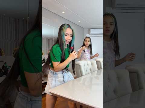 Ela treinou muito pra conseguir…