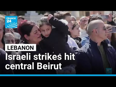 War in the Middle East: Heavy Israeli strikes hit central Beirut • FRANCE 24 English