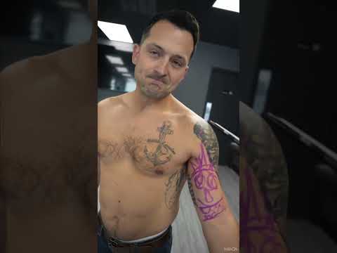 He didn’t even know. #tattoos #fyp #tattooartist #foryou #tatted #explore #viralshort