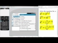 Exponential Equations with TI Nspire