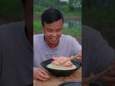 There are big crabs in the soup   TikTok Video Eating Spicy Food and Funny Pranks Funny Mukbang