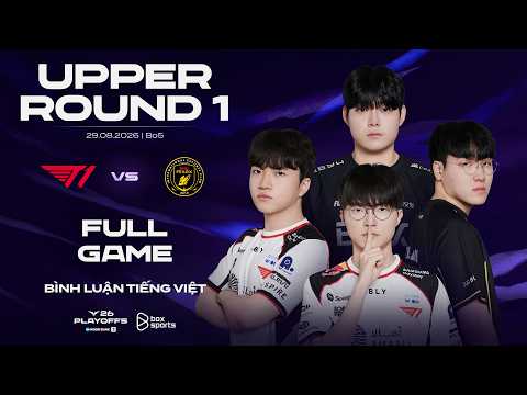 T1 vs BFX | <strong>Full</strong> Game <strong>1</strong>, 2, 3, 4, 5 | 2026 LCK Playoffs Round <strong>1</strong>