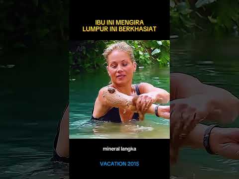 Wanita ini mengira lumpur ini berkhasiat #cuplikanfilm