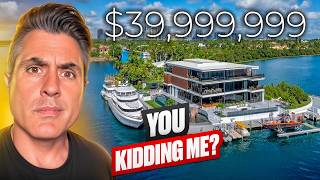 This $40M Florida Waterfront Mansion is Absolutely Insane...