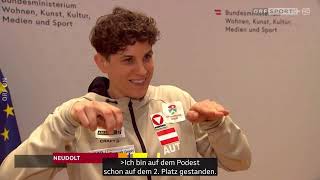 ORF 1 Sport Bild 20:00 Verabschiedung Tokyo 2025 Deaflympics
