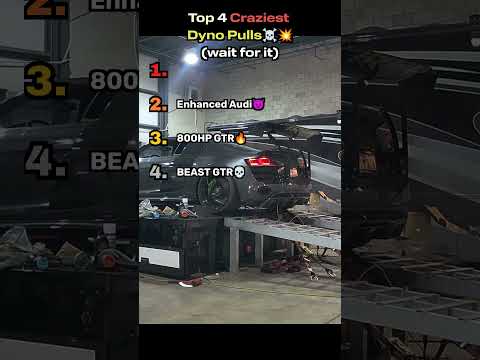 Top 4 Craziest Dyno Pulls That Shocked Everyone! 🚗💥
