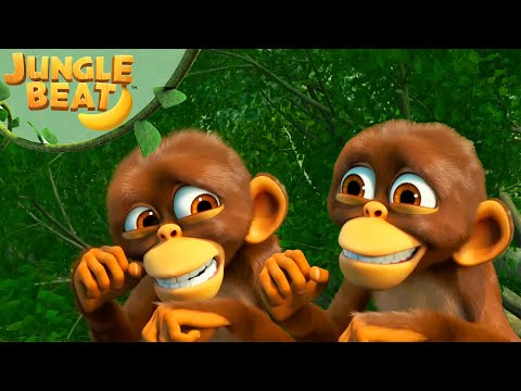 ¡Munki y su gemelo! | Jungle Beat: Munki & Trunk | Dibujos animados infantiles 2025