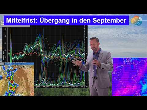Kurz Hitze, dann Unwetterfront <strong>mit</strong> Abkühlung.