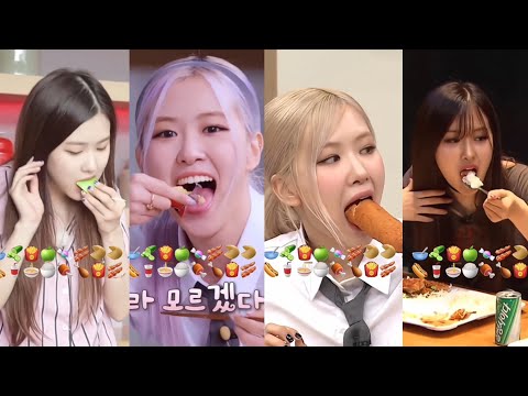 ASMR MUKBANG EATING WITH ROSÉ 🍎🍞🧀