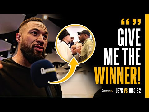 “Give Me The Winner!” Joseph Parker Reveals His Usyk Dubois Prediction 👀