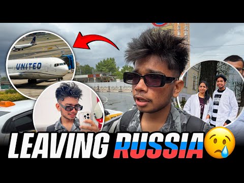 Flying To A New Country 🇷🇺✈️🌍 || MBBS DIARIES - 90