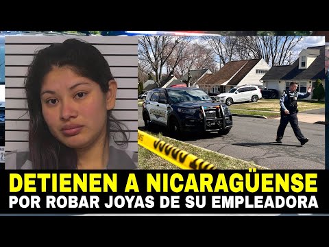 Detienen a migrante nicaragüense por "robar" joyas de su jefa en Estados Unidos