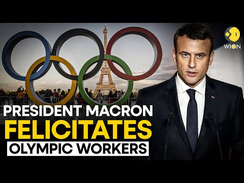 Paris Olympics 2024: President Macron makes speech thanking Olympics workers | WION LIVE