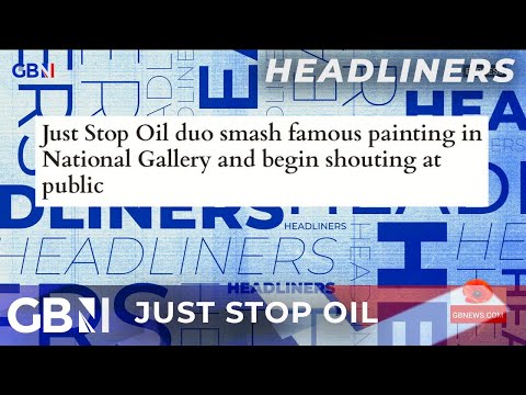 'Just Stop Oil duo smash famous painting in National Gallery and begin shouting at public' | Express
