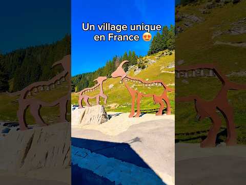 Un village unique en France 😍🇫🇷 #village #découverte #france #voyage  #animaux