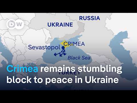 Why Crimea is so important to efforts to reach an end to the war | DW News