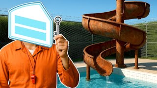 Building a PRISON in a Waterpark!