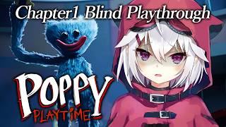 【 Poppy Playtime Chapter1】大流行ホラーゲームを英語で完全初見🔰翻訳はパッションです【赤衣アカメ】#アカメらいぶ