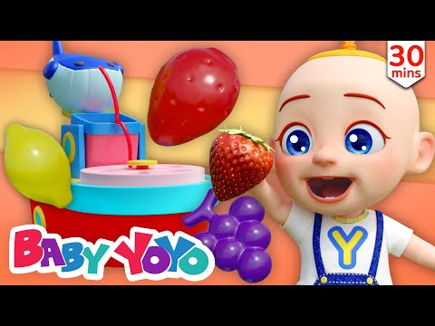 Color Jello Song | Color song | Learn Color | more Nursery rhymes | Baby yoyo