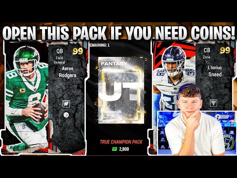 OPEN THIS PACK IF YOU NEED COINS FOR ROOKIE PREMIERE! MADDEN 26 FRANCHISE DEEP DIVE!