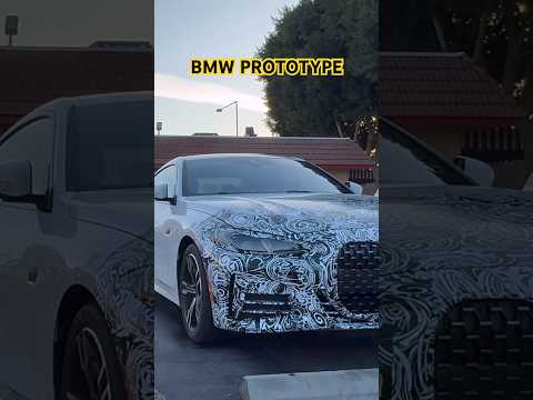 BMW Prototype spotted in Los Angeles