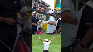 So close 🤏 Almost perfect from Yosuke Asaji... #LIVGolf