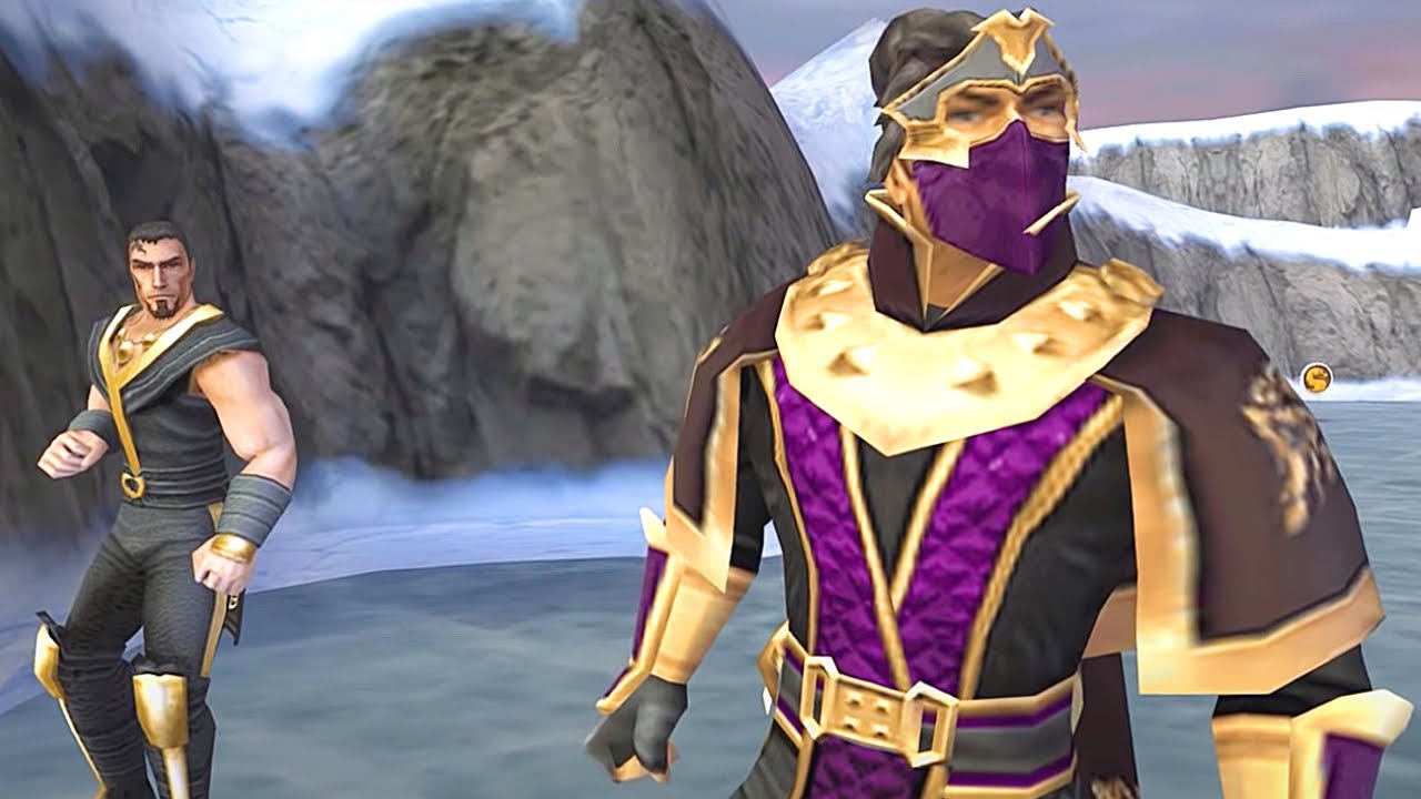 Rain Fights His Half Brother Scene - Mortal Kombat Armageddon