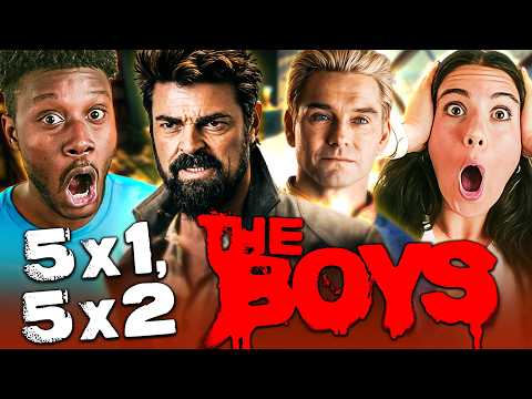 The Boys Season 5 Episodes 1 & 2 Reaction – WE'RE FINALLY BACK! – First Time Watching – Review
