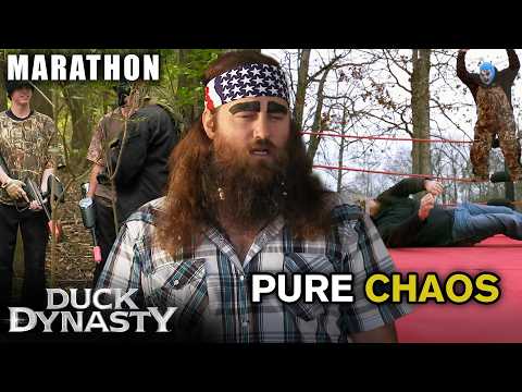 4 Hours of Duck Commander’s Most Chaotic Moments | Marathon | Duck Dynasty