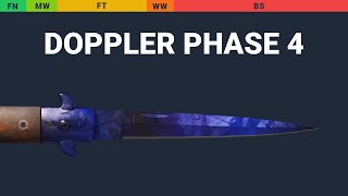 Stiletto Knife Doppler Phase 4 Wear Preview video