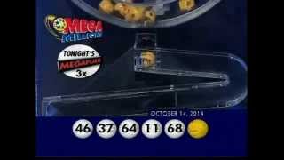 MegaMillions 14th Oct 2014 Jackpot Winning Number