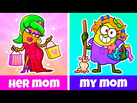 My Mom VS Modern Mom 😎 Top 5 Annoying Things Your Parents Does | Avocado Couple Comics