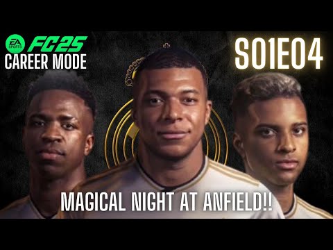 Vinicius & Mbappe's Magic at Anfield vs Liverpool! ⚡