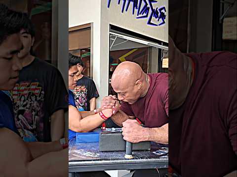 LOW TOPROLL VS FLOP WRIST PRESS #armfightthailand #armwrestling #งัดข้อ #joshnicholas #จอชนิโคลัส