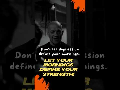Dont let depression define your mornings  #shorts #motivational #wakeup #motivationalvideo