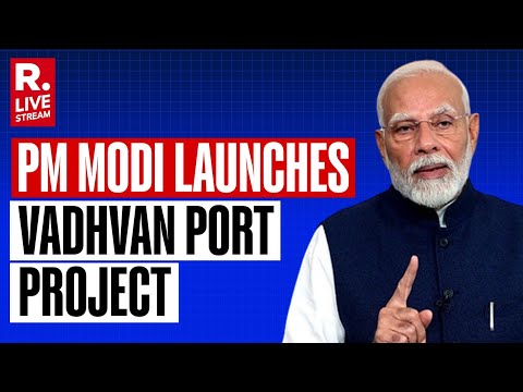 PM Modi LIVE: PM Modi Lays Foundation Stone of Vadhvan Port, Launches Development Works In Palghar