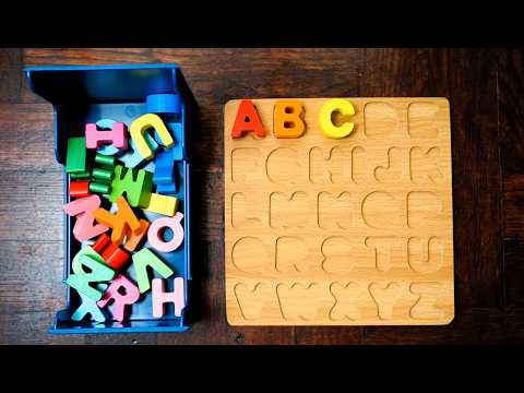 Learn Alphabet with ABC game, Find Alphabet Letters in the bed