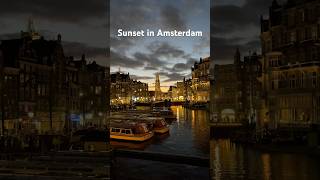 Sunset in Amsterdam // Skies of Amsterdam - Summer is Over?