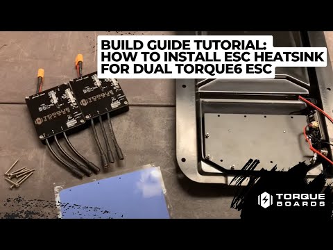 How To Install ESC Heatsink for Dual TORQUE6 ESC