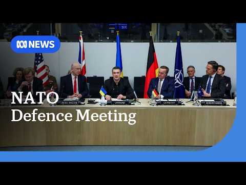 YouTube video thumbnail: Europe Pledges Extra $50b to Ukraine as Hegseth Snubs NATO Meeting