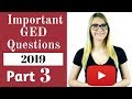 GED Math Problem Solving