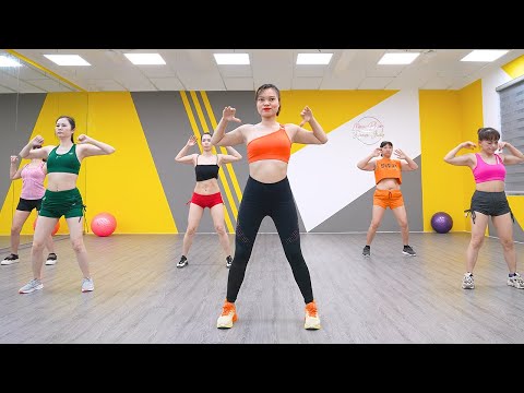 AEROBIC DANCE | Flat Belly Workout | Exercises to Get Slim Belly Fat + Tiny Waist