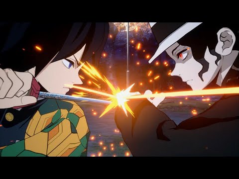 Giyu and Sanemi VS Muzan Gameplay 60FPS - Hinokami Chronicles 2