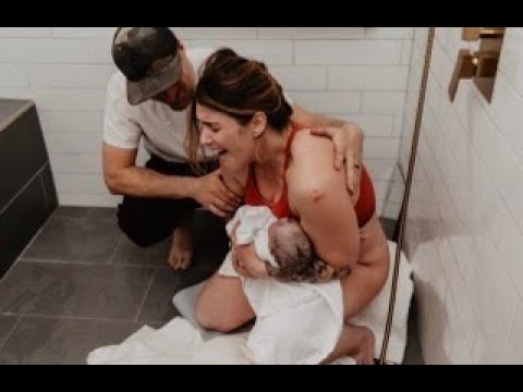 The Birth of Walker | An Unmedicated Birth in the Shower of the Birth Center