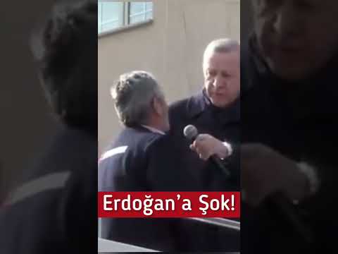 Vatandaştan Erdoğan’ı şok eden soru.