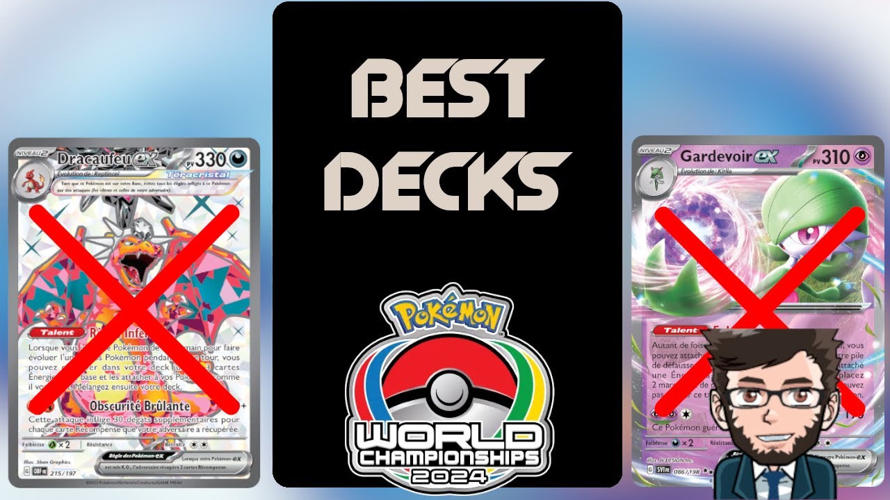 LES 10 MEILLEURS DECKS DU MONDE (EDITION 2024) - Analyse méta du JCC Pokémon